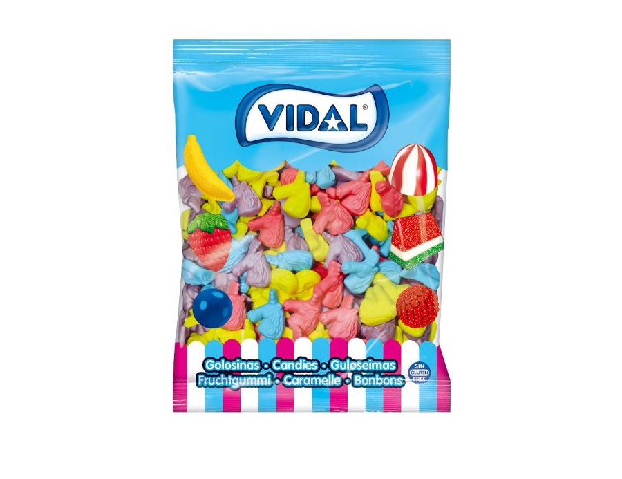 Unicórnios Brilho Vidal 1 Kg