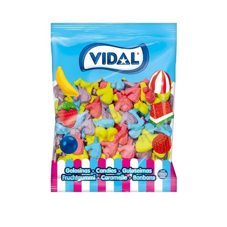 Unicórnios Brilho Vidal 1 Kg
